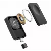 Baseus MagPro belaidis indukcinis įkroviklis, skirtas Apple Watch, 2,5 W, juodos spalvos