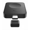 Baseus MagPro belaidis indukcinis įkroviklis, skirtas Apple Watch, 2,5 W, juodos spalvos