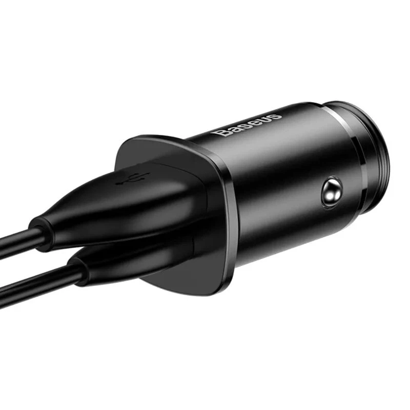 Baseus Square Car Charger PPS QC4.0 / PD3.0 5A 30W (Juoda)