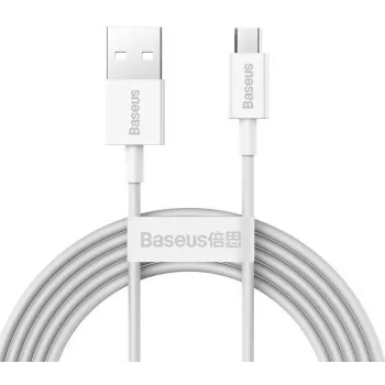 Baseus Superior Fast Charging Data Cable MicroUSB 2m White