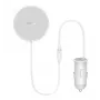 Baseus belaidis automobilinis įkroviklis su MagSafe 15W laikikliu ventiliacijos angai + USB Type C 25W baltas