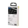 Baseus WXQY-01 Bluetooth 5.0 automobilinis AUX imtuvas su Micro USB įkrovimu – 10 m veikimo atstumas, 145 mAh, juodos spalvos | Kur.lt
