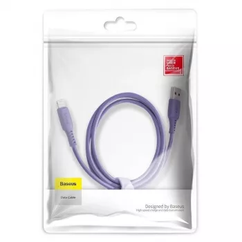 Baseus Yiven Laidas USB-A į Lightning 2.4A 1,8m mėlynai violetinis