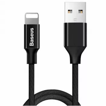 Baseus Yiven USB-A – Lightning laidas 1,2 m, 2 A, juodas