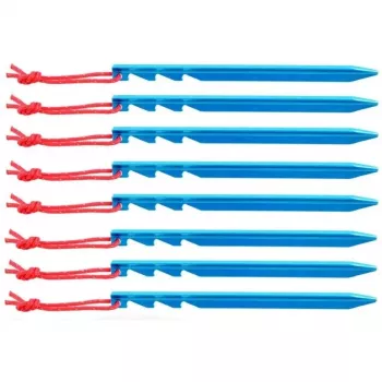 Basic Nature Y-Stake Aliumininis palapinės kaištis 18 cm sidabrinis