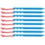 Basic Nature Y-Stake Aliumininis palapinės kaištis 18 cm sidabrinis