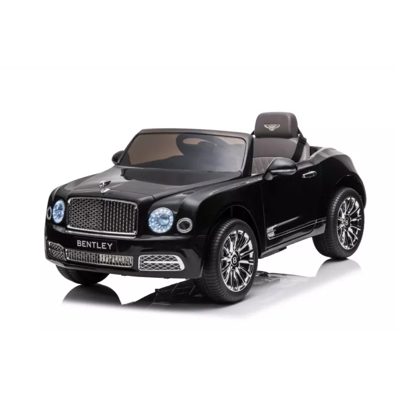 Baterijomis varomas automobilis Bentley Mulsanne juodas 10546 Lean Toys