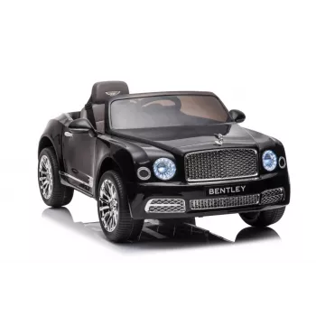 Baterijomis varomas automobilis Bentley Mulsanne juodas 10546 Lean Toys