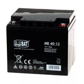 BATTERY TECH Akumuliatorius 12V/40AH-MB megaBAT VRLA AGM