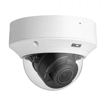 BCS 5MP IP kupolinė kamera BCS-P-DIP55VSR4-Ai2 su motorizuotu varifokaliniu objektyvu, AI analitika, 40 m IR, IP67, IK10