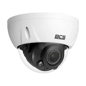 BCS 5MP IR kupolinė IP kamera BCS-L-DIP45VSR4-Ai1(2) motorizuotas varifokusas, AI, PoE