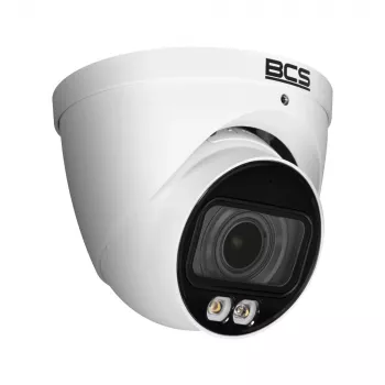 BCS 6MP IP kupolinė kamera BCS-L-EIP56VCR5L4-Ai1 su motorizuotu varifokaliniu objektyvu, AI analitika, PoE, IP67, IK10