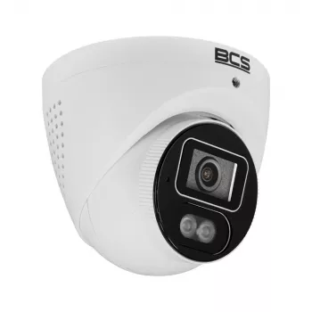 BCS 6MP IP kupolinė kamera BCS-P-EIP26FSR3L3-Ai2 su 3,6 mm objektyvu, IR iki 30 m, IP67, IK10, PoE