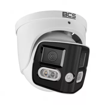 BCS 8MP IP Turret Camera 2,8mm Fixed Lens 30m IR AI Perimeter Protection