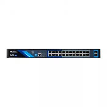 BCS BCS-B-SP24G-2SFP-M 24 prievadų Gigabit L2 valdomas jungiklis su 2 SFP lizdais