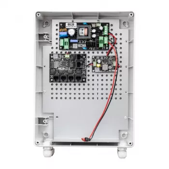 BCS BCS-UPS/IP4/Z/E-S UPS Sistema 230V AC į 12V DC 4A 4 Išėjimai Montavimui Ant Sienos