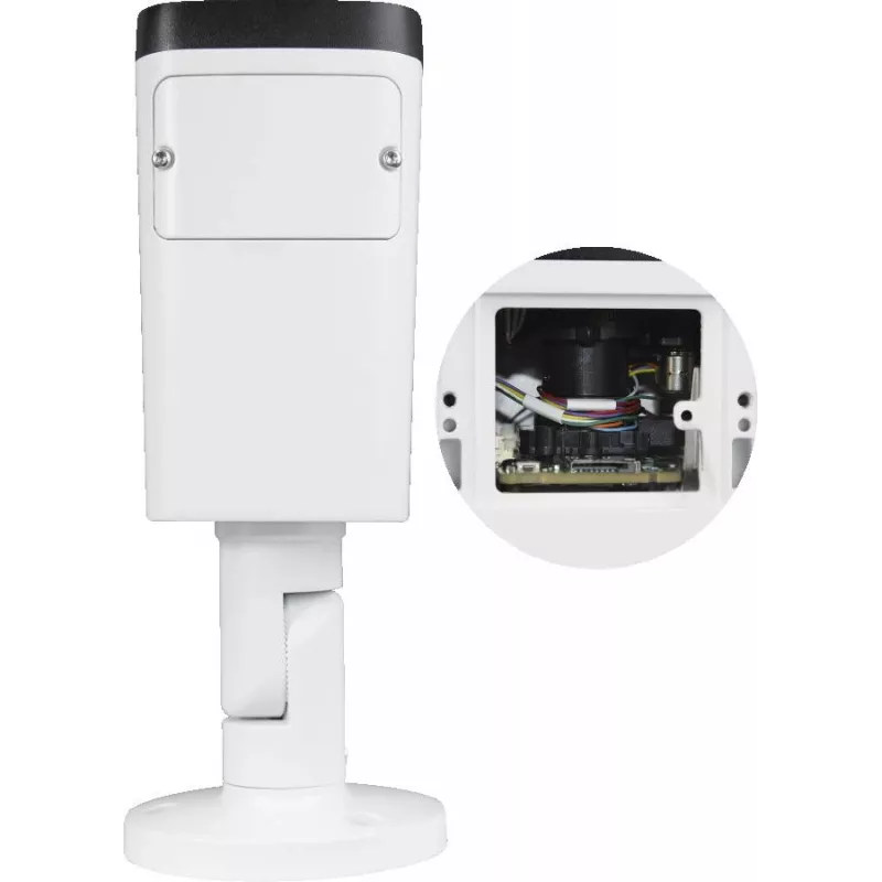 BCS Line 4MP IP Bullet Camera su motorizuotu varifokaliniu objektyvu, 50m IR, PoE, IP67