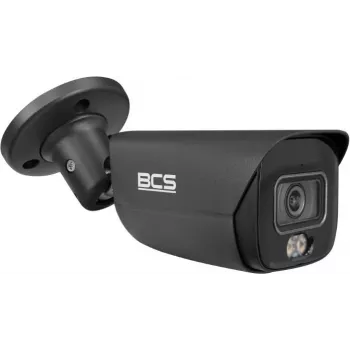 BCS LINE BCS-L-TIP28FCR5L5-Ai1-G 5MP IR Bullet Camera su AI, 2.8mm fiksuotas objektyvas, IP67, IK10, PoE