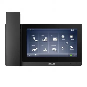 BCS-MON7500B-S 7 colių lietimui jautrus monitorius, juodas