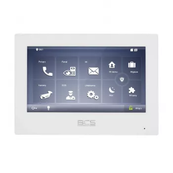 BCS-MON7700W-S 7 colių jutiklinis monitorius su Wi-Fi ir PoE
