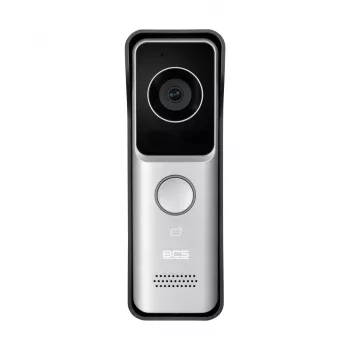 BCS-PAN1210S-S Lauko IP vaizdo domofono panelė, 2MP, 1080p, IR, PoE, IP65, IK07, juoda