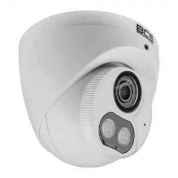 BCS Point 8MP lauko kupolinė IP kamera su AI analitika, 3,6 mm objektyvu, IR 30 m, PoE BCS-P-EIP18FSR3L3-AI1(2)