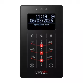 BCS PulsON LCD(BL)/S BL dvipusis nuotolinio valdymo pultelis automobilių signalizacijoms