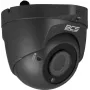 BCS UNIVERSAL BCS-EA45VR4-G(H2) 4 viename kupolo formos kamera, 5 MP, 1/2,5" CMOS, 3,3-12 mm kintamo židinio nuotolio objektyvas, IR 40 m, IP66, grafito spalvos