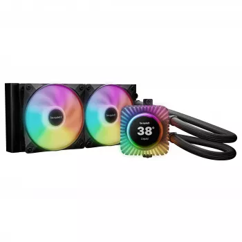 be quiet! Light Loop IO LCD 240mm skysčio aušintuvas, juodas