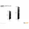 be quiet! Light Loop IO LCD 360 mm White All-in-One skysčio aušintuvas procesoriui Intel/AMD