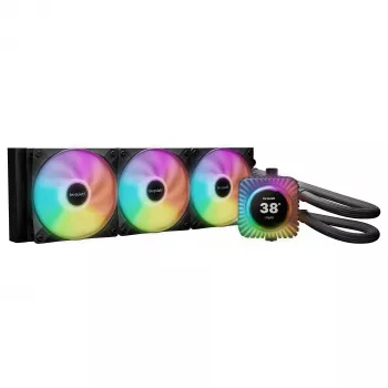 be quiet! Light Loop IO LCD 360mm skysčio aušintuvas procesoriui, juodas