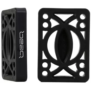 Bear Flat 1/4 inch Risers Set of 2 - Black