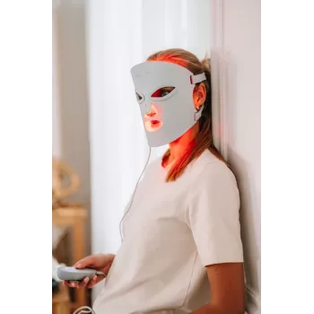 Beautifly AuraSkin Pro LED veido kaukė su šviesos terapija – 7 spalvos, 192 diodai, įkraunama
