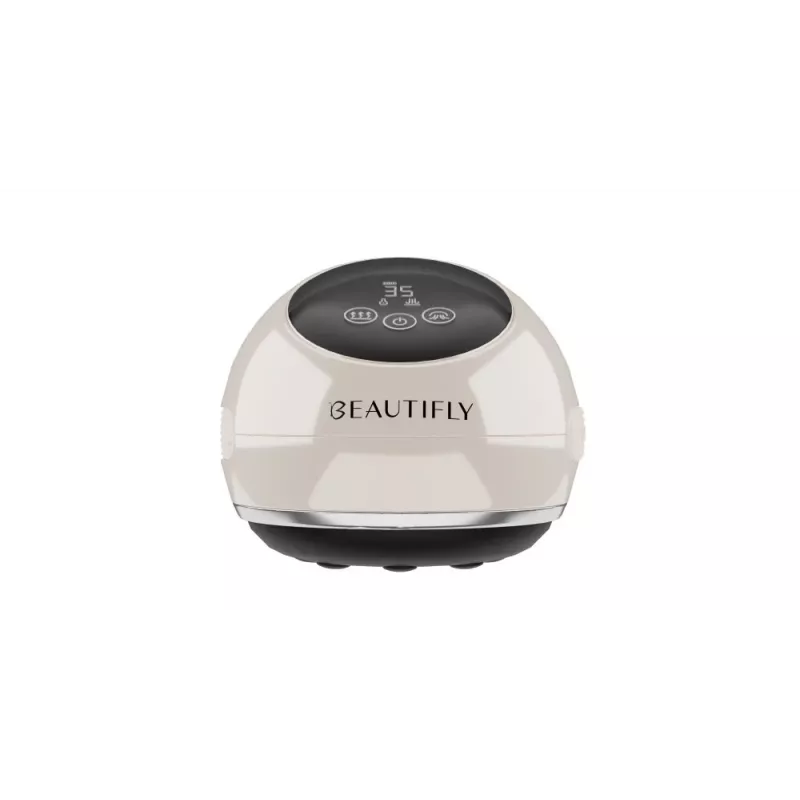 Beautifly B-Bubble BODY nešiojamas kūno masažuoklis su vakuumine, vibracine, šilumos, LED šviesos ir magnetoterapija