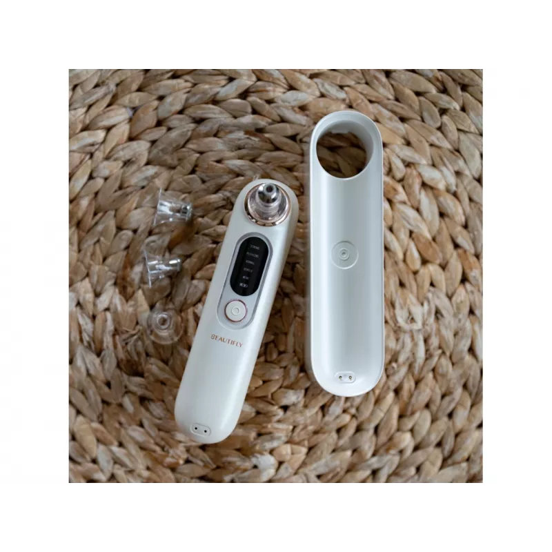 Beautifly Derma Glow PRO Mikrodermabrazijos ir inkštirų šalinimo prietaisas