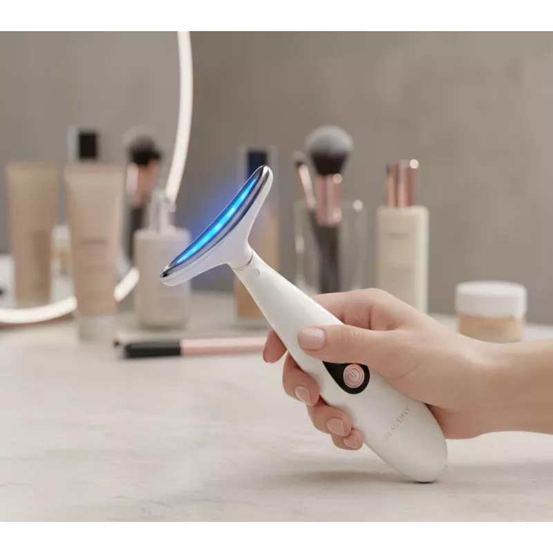 Beautifly LumaLift Pro LED Light Therapy Face and Neck Massager