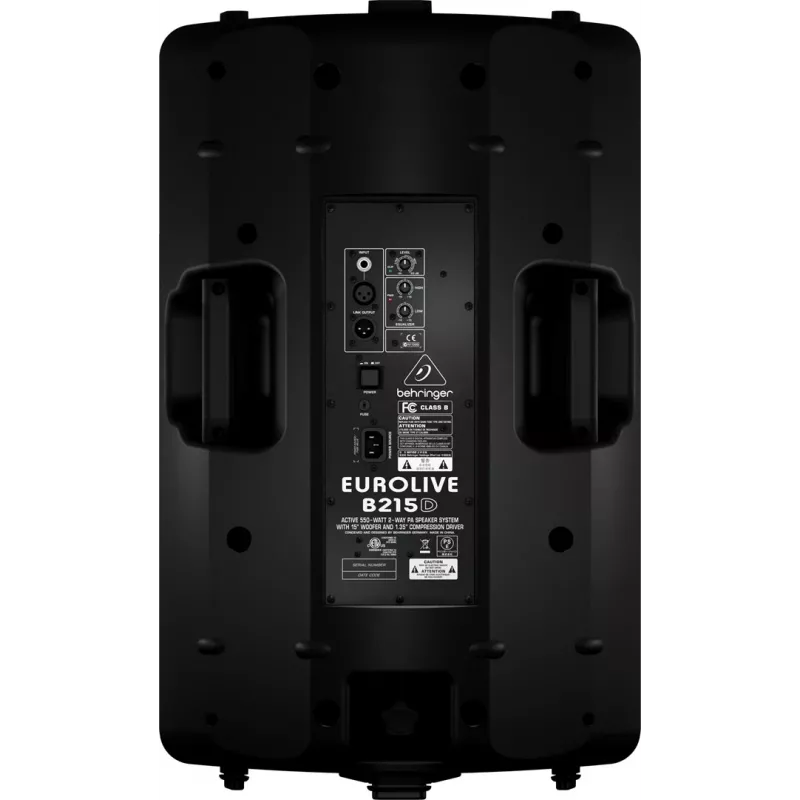 Behringer B215D aktyvus 550W 15 colių 2 krypčių PA garsiakalbis su Bluetooth ir DSP