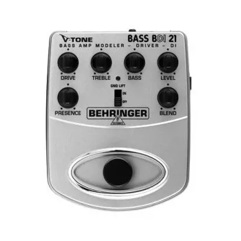 Behringer BDI21 bosinis amp modeler ir DI dėžutė