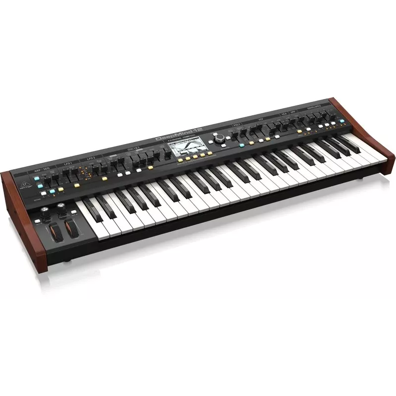 Behringer DEEPMIND 12 Analog 12-Voice Polyphonic Synthesizer sintezatorius