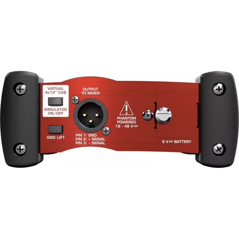 Behringer GI100 Active 1 kanalo DI dėžutė su garsiakalbio simuliacija