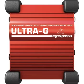 Behringer GI100 Active 1 kanalo DI dėžutė su garsiakalbio simuliacija