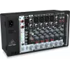 Behringer PMP500MP3 500W 8 kanalų stiprintuvas su MP3 grotuvu ir KLARK TEKNIK FX efektų procesoriumi