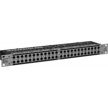 Behringer PX3000 48 taškų 1/4 inch TRS Patch Panel, 1U, 3 režimų perjungimas