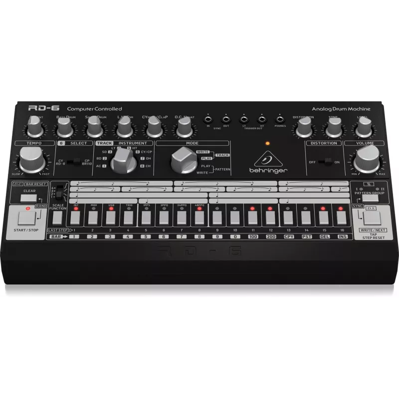 Behringer RD-6-BK Ritmo ir būgnų mašina