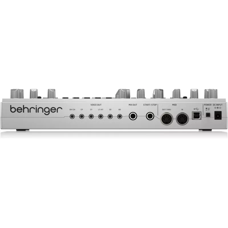 Behringer RD-6-SR analoginė būgnų mašina – sidabrinė