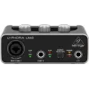 Behringer UM2 USB garso sąsaja su XENYX mikrofono preampu ir +48V fantominiu maitinimu | Kur.lt