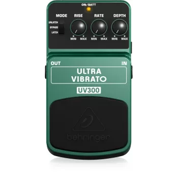 Behringer UV300 Ultra Vibrato efektų pedalas (žalias/juodas) | Kur.lt