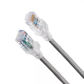 Belden 10GX Cat6a U/UTP LSZH 1 m pataisos laidas, juodas
