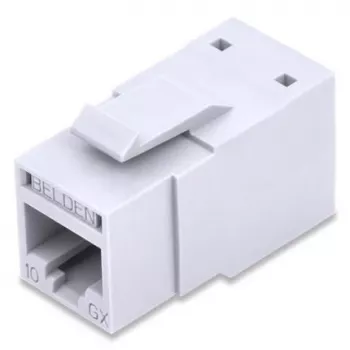Belden REVConnect 10GX Cat6A UTP modulinis keystone lizdas, juodas