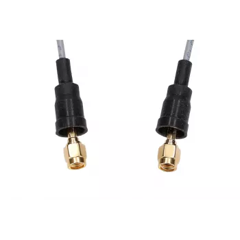 Belden RP-SMA/RP-SMA 50 cm RF100LL koaksialinis pigtail laidas, 50 omų, juodas